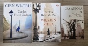 Carlos Ruiz Zafon zestaw 3 książek
