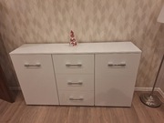 Meble salon biały połysk stan idealny