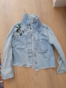 Kurtka jeansowa z haftem H&M rozm. 42