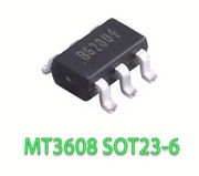 Układ scalony przetwornicy MT3608, obudowa SOT 23-6