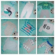 Mega paka ubranek rozmiar 56, 62