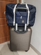Torba podręczna na walizkę granatowa