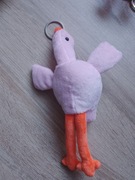 Brelok duży gęś Pipa różowy 