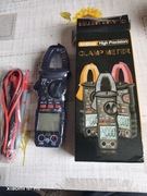 Miernik cęgowy AC DC OPÓR, Prąd,Hz, pojemność