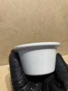 zaparzacz do herbaty ceramiczny, wzór sitka podobny do rosenthala przedwoje