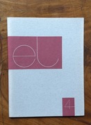 Rzadkie czasopismo ekslibrisowe „El” nr 4. Oryginalne ekslibrisy