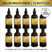 10 sztuk hurt Płyn Lugola 3% 100 ml - jod czysty GESUNDLAND