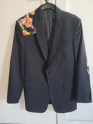 Smoking VISTULA custom unikatowy 100% wełna Rozmiar 52 L slim