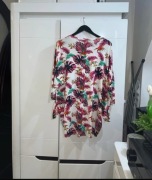 Luźna tunika w kwiaty - Fashion