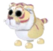 Lunar Gold Tiger - Adopt Me Roblox