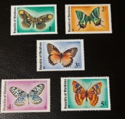 !!! MALEDIWY  MOTYLE 5szt... KOMPLETNA_SERIA...CZYSTE**!!!