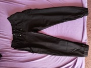 Długie Czarne Spodnie z kieszeniami 