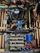 Płyta Asus P5QL rev 2.0 + maskownica / socket 775