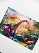 Puzzle dinozaury