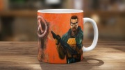 Half Life 1 gra retro prezent dla gracza geeka kubek gadzet
