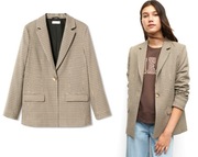 MANGO garniturowa marynarka w kratę 15 16 17 lat