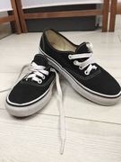 Vans Authentic czarne vansy tenisówki