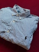 Koszula Ralph Lauren w paski Slim Fit 100% Cotton Stretch L/XL