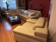 Narożnik , fotel skóra naturalna 