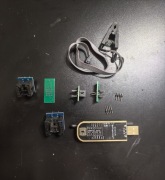 Programator CH341A zestaw z klipsem SOIC8