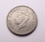 Malaje Brytyjskie 5 cents 1950
