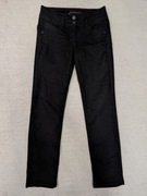 Czarne modelujące spodnie jeansy lift slim & shape Next 36 jak nowe