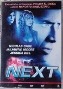 NEXT. NICOLAS CAGE. JESSICA BIEL. JULIANNE MOORE. DVD