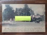 GLIWICE 1904 Kościół Szkoła Gleiwitz Krimmer