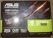 Bezgłośna karta GPU ASUS GeForce GT 1030 2GB GDDR5