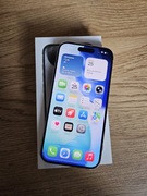 Apple iPhone 15 Pro 128GB Biały Tytan | Stan Idealny | Bateria 88% |