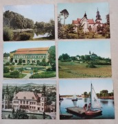 6 pocztówek Kielce z lat 60.