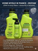 Luksusowe Mydło w Piance VIONE 2L + Dozownik | 3 Zapachy | Wydajność XXL