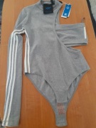 Strój sportowy. Body adidas kolor szary