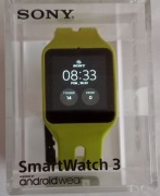 Sony smartwatch 3 komplet w pudełku