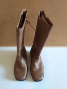 NOWE! Kozaki Hotter jak Clarks skórzane brązowe rozm. EU 38 1/2 