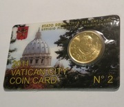 Watykan 50 Euro Cent 2011, Mennicza BLISTER