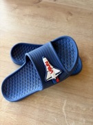 Klapki chłopięce basenowe na lato NASA kosmos rakiety H&M 31/32