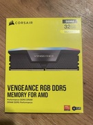 Pamięć Corsair Vengeance RGB DDR5 32 GB 5600MHz CL40 CMH32GX5M2B5600Z40