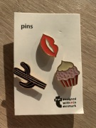Przypinki 3 szt.