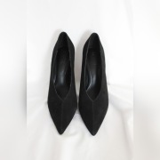 Czółenka Mango zamsz new kształt MacQueen rozm. 39