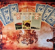 Karty Lenormand Grand Tableau - Oryginał. Nowe. 