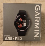 Smartwatch GARMIN Venu 2 Plus Czarny NOWY ZAPIĘCZĘTOWANY !!!