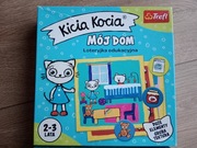 Kicia Kocia edukacyjna loteryjka gra Mój dom