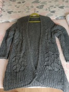 Sweter damski do kolan 