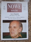 Nowe Książki - miesięcznik nr 914 (4/1995) Jacek Sienicki - plastyk