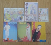 Zestaw karteczek do segregatora boysband Just 5 lata 90