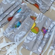 Maseczka bawełniana z kieszonką, maska wielorazowa