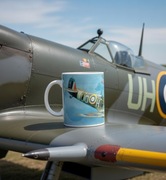 Model Spitfire Mk. II samolot lotnictwo historia prezent dla modelarz kubek