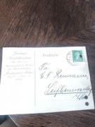 Pocztówka Reklama Frankenstein schl - Ząbkowice Śląskie .