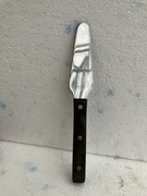 noz do masla ciasta wybitnej marki DKF LUND TOFTE STAINLESS, rączka drewno